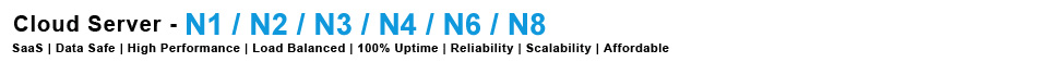Cloud Server Packages: N1-N8